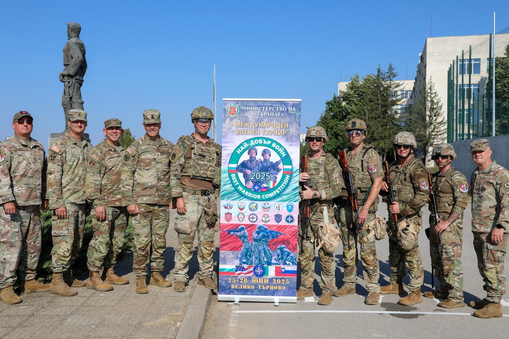 Tennessee National Guard Participates in Bulgaria’s First Multinational, Joint Best Warrior Competition