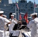 Trident Brass Quintet participates in the Intrepid Museum Memorial Day ceremony