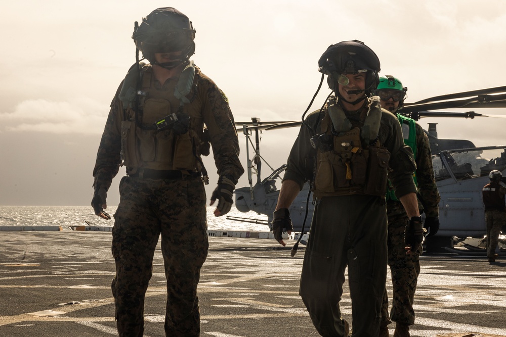 31st MEU | Flight Operations aboard USS San Diego