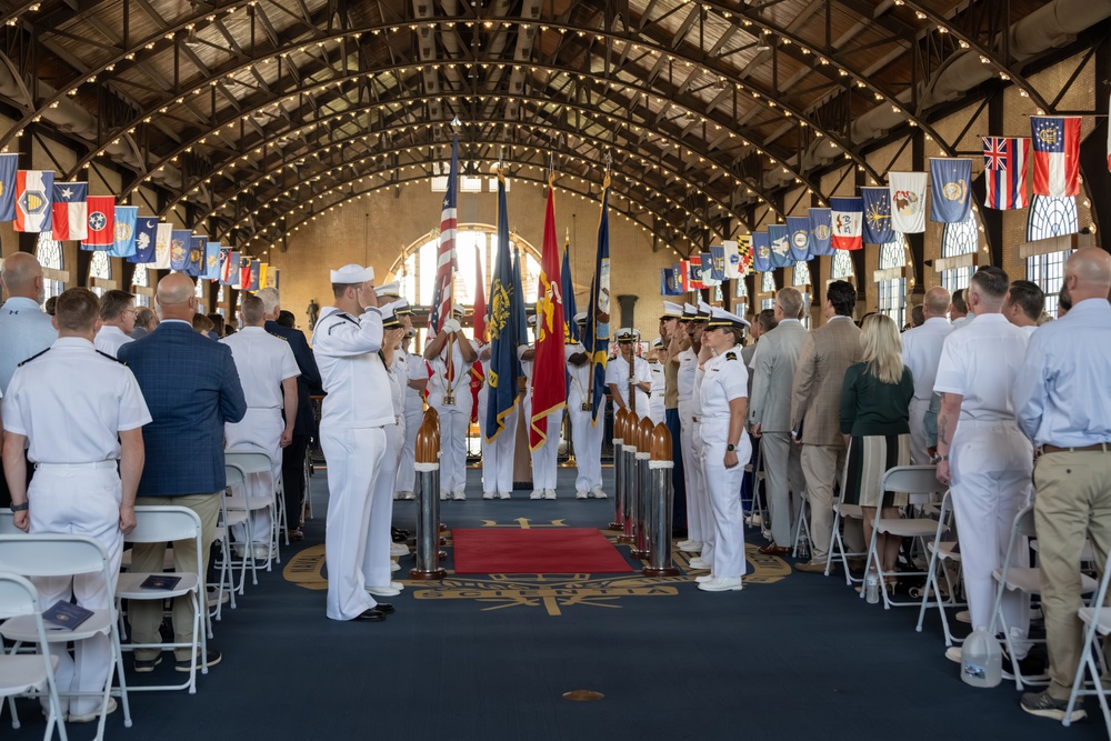 U.S. Naval Academy Change of Leadership - Commandant of Midshipmen Capt. Walter Allman III