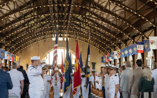 U.S. Naval Academy Change of Leadership - Commandant of Midshipmen Capt. Walter Allman III