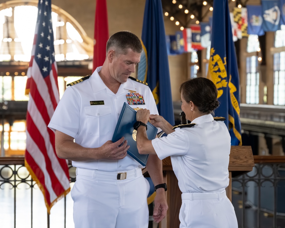 U.S. Naval Academy Change of Leadership - Commandant of Midshipmen Capt. Walter Allman III