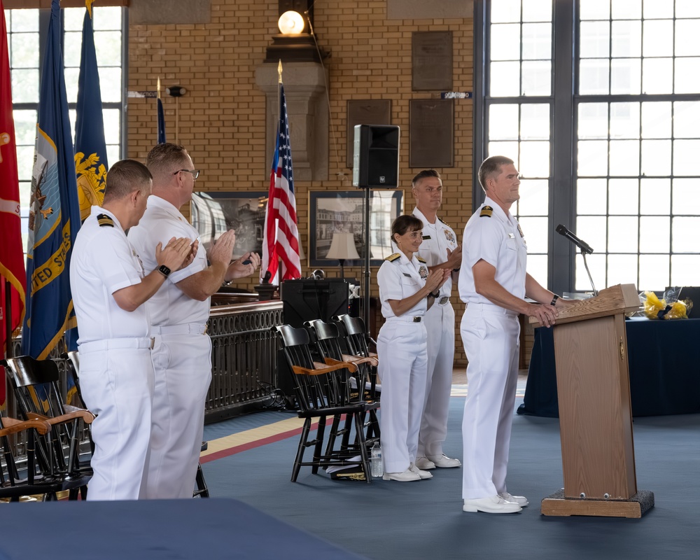 U.S. Naval Academy Change of Leadership - Commandant of Midshipmen Capt. Walter Allman III