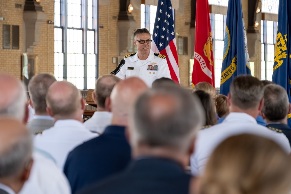 U.S. Naval Academy Change of Leadership - Commandant of Midshipmen Capt. Walter Allman III