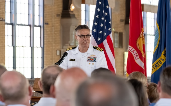 U.S. Naval Academy Change of Leadership - Commandant of Midshipmen Capt. Walter Allman III