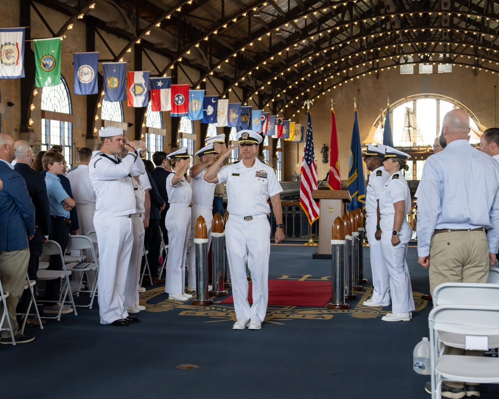 U.S. Naval Academy Change of Leadership - Commandant of Midshipmen Capt. Walter Allman III