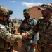 Coalition Forces meet with local civilian population