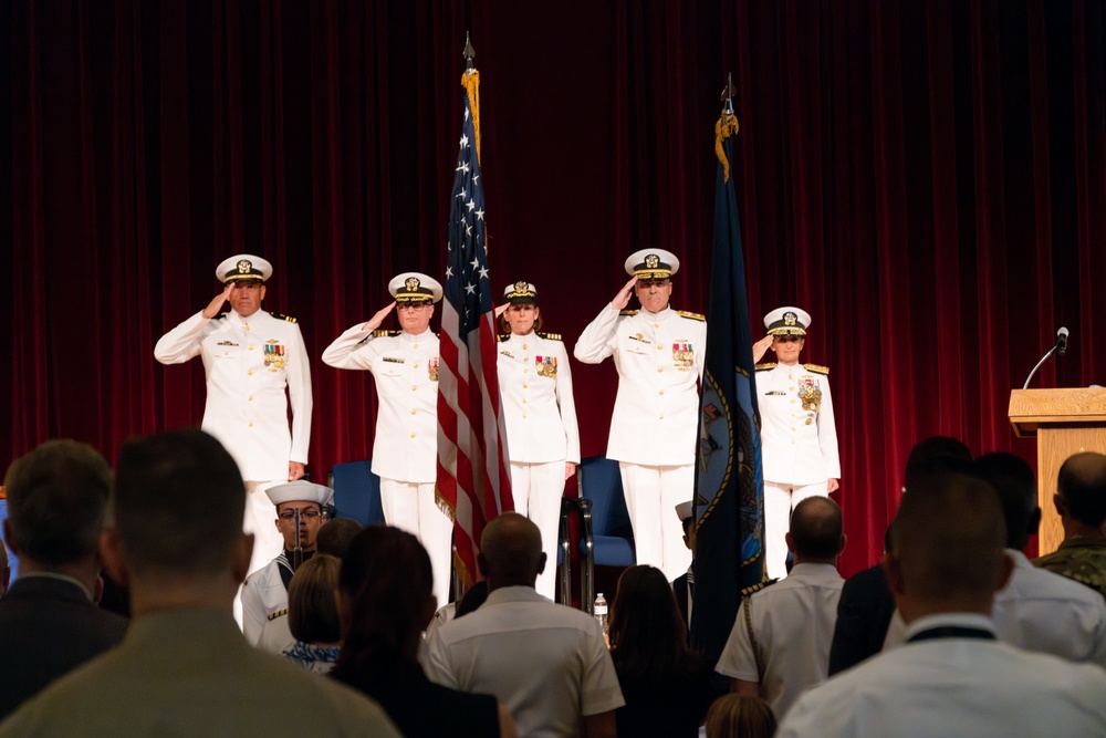 USNA Hosts the Naval Medical Forces Atlantic Change of Command Ceremony