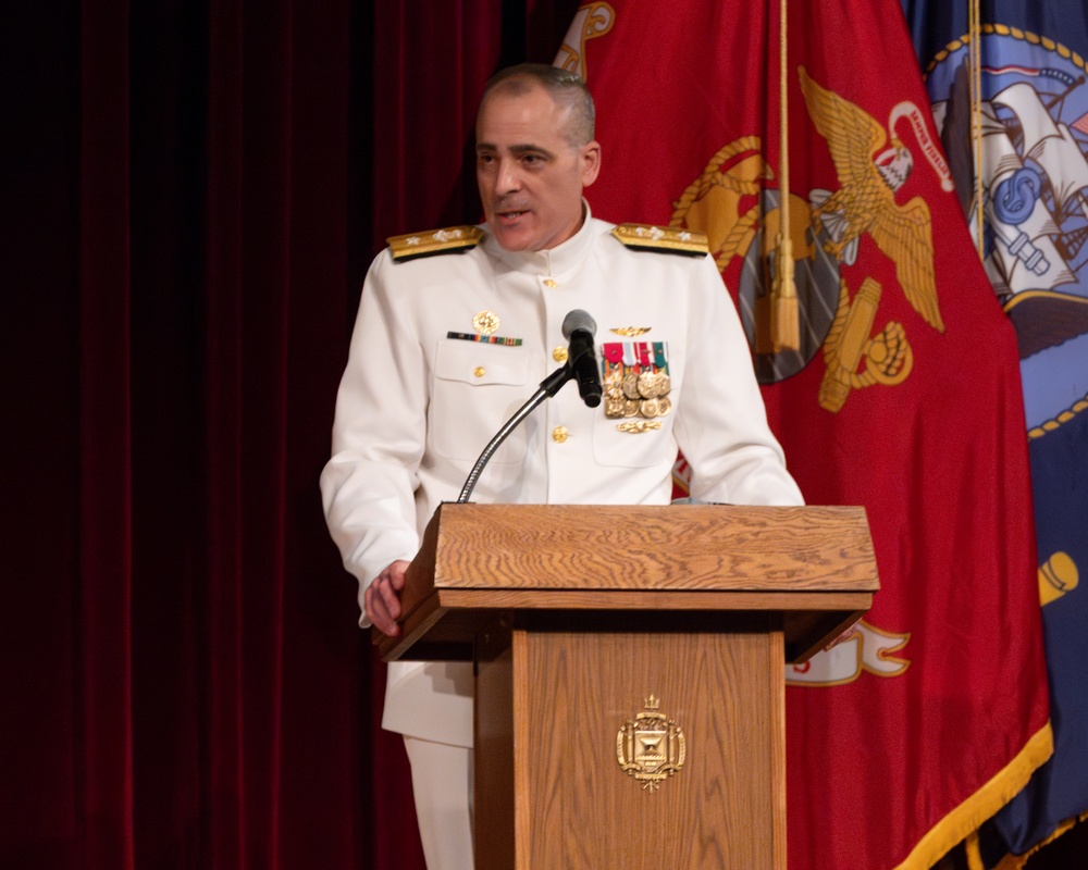 USNA Hosts the Naval Medical Forces Atlantic Change of Command Ceremony