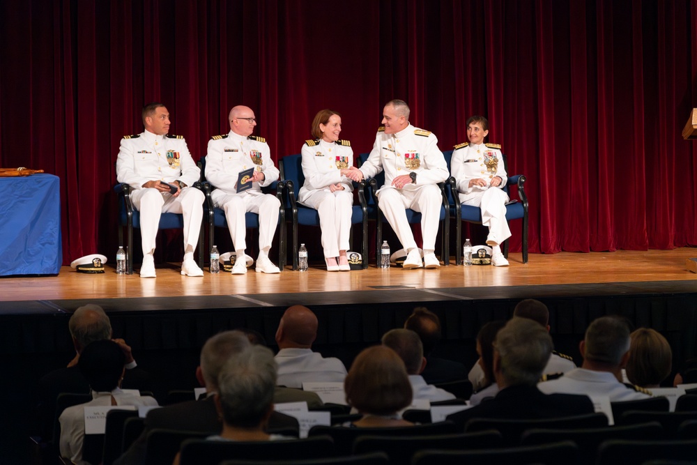 USNA Hosts the Naval Medical Forces Atlantic Change of Command Ceremony