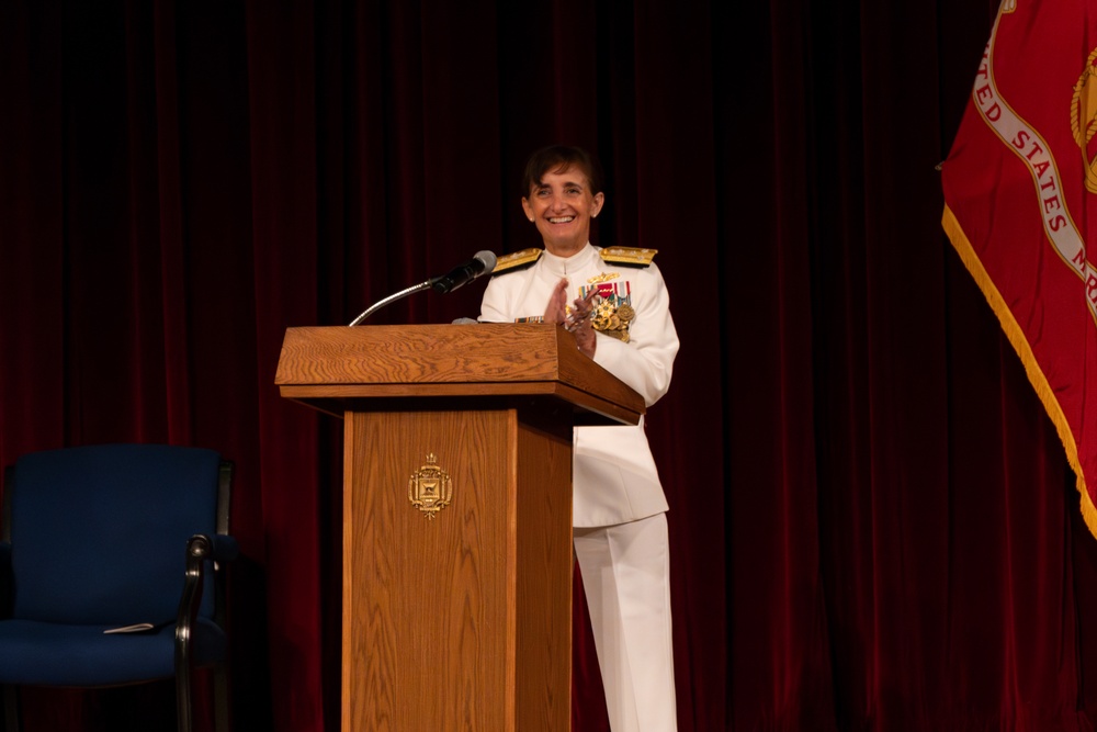USNA Hosts the Naval Medical Forces Atlantic Change of Command Ceremony
