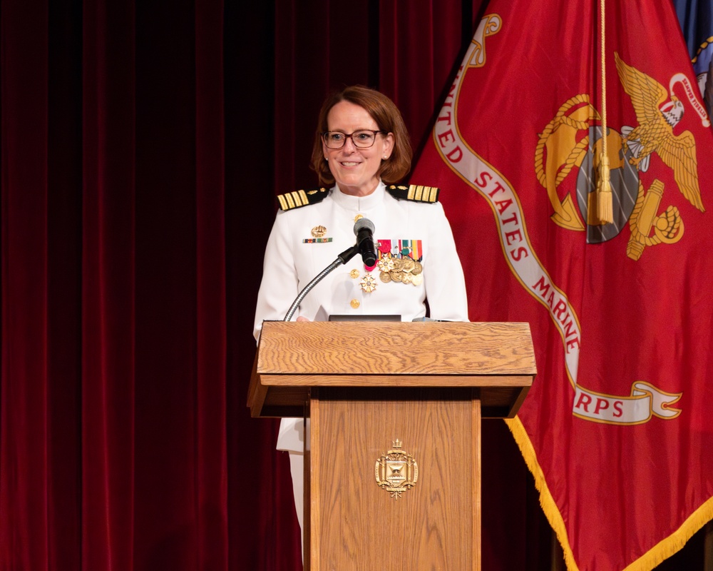 USNA Hosts the Naval Medical Forces Atlantic Change of Command Ceremony