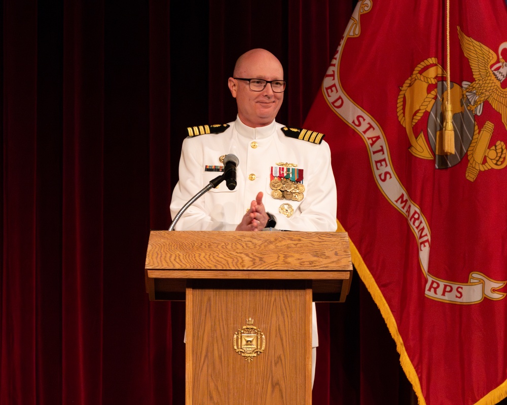USNA Hosts the Naval Medical Forces Atlantic Change of Command Ceremony