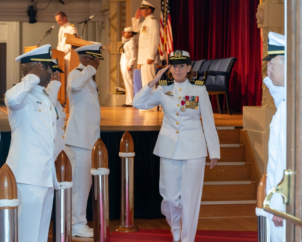 USNA Hosts the Naval Medical Forces Atlantic Change of Command Ceremony