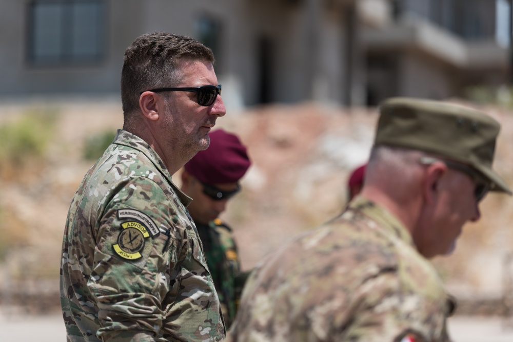 Coalition Advisors Visit Peshmerga Atrush Infantry Training Center