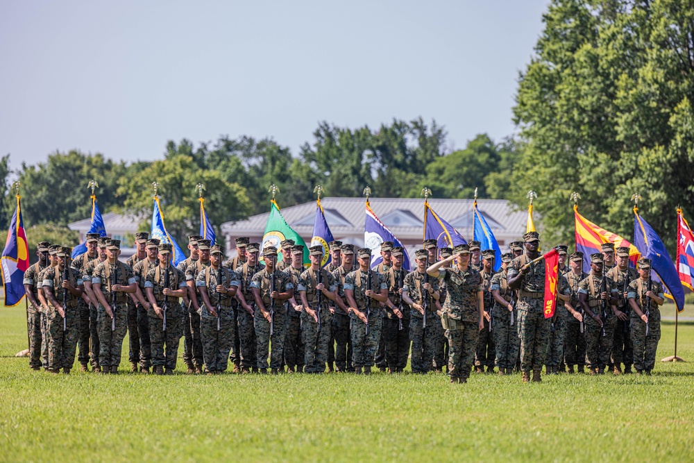 Security Battalion Change of Command