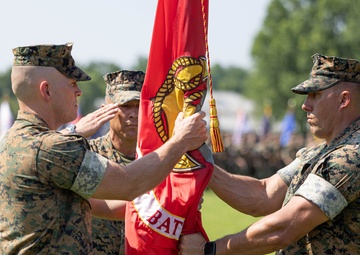 MCB Quantico’s Security Bn changes command, off going officer also retires