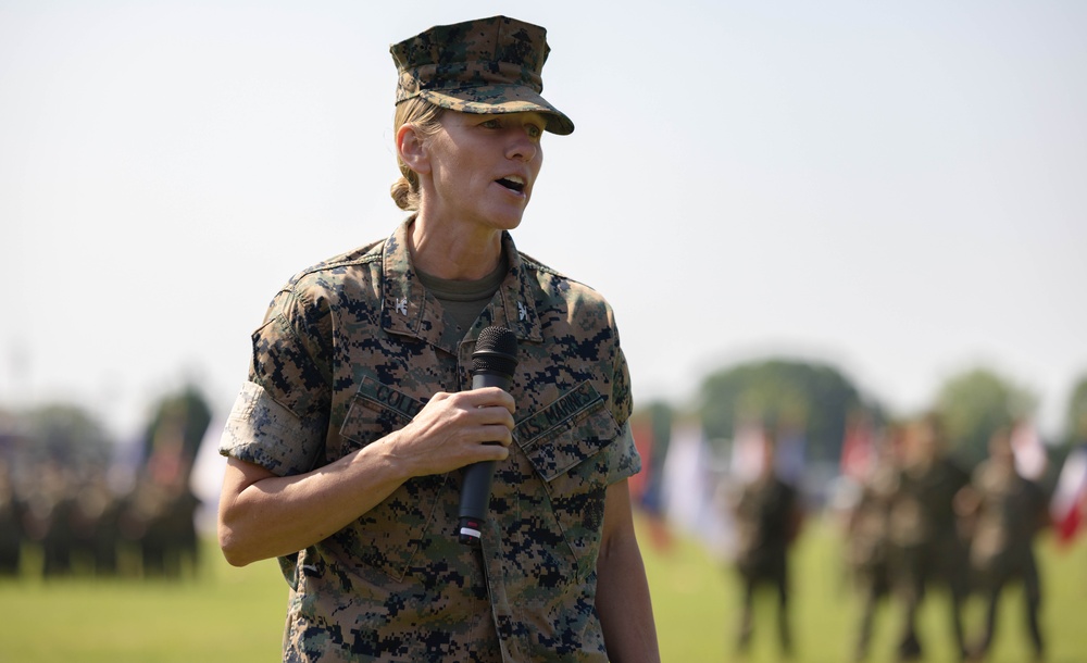 Security Battalion Change of Command