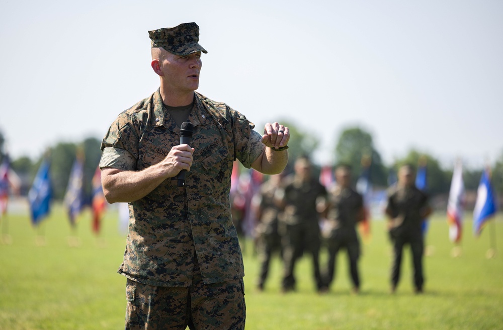 Security Battalion Change of Command