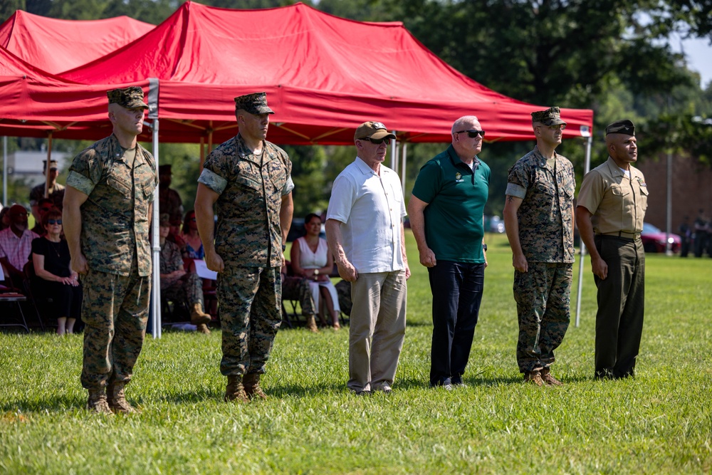 Security Battalion Change of Command