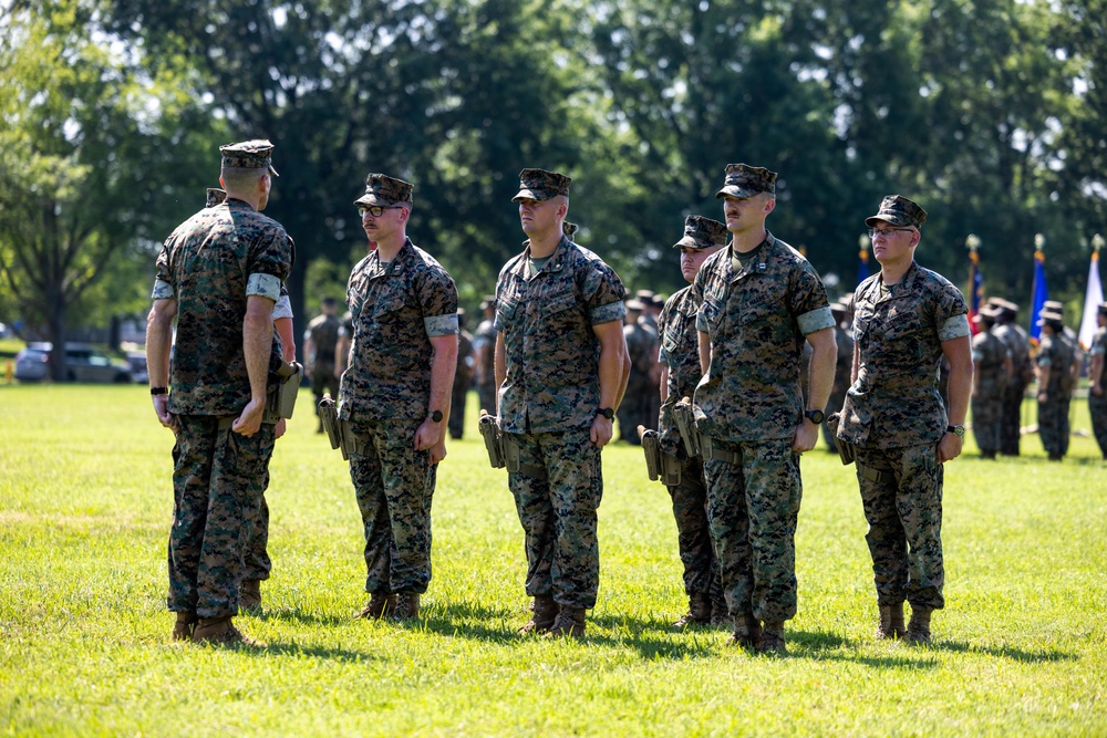 Security Battalion Change of Command