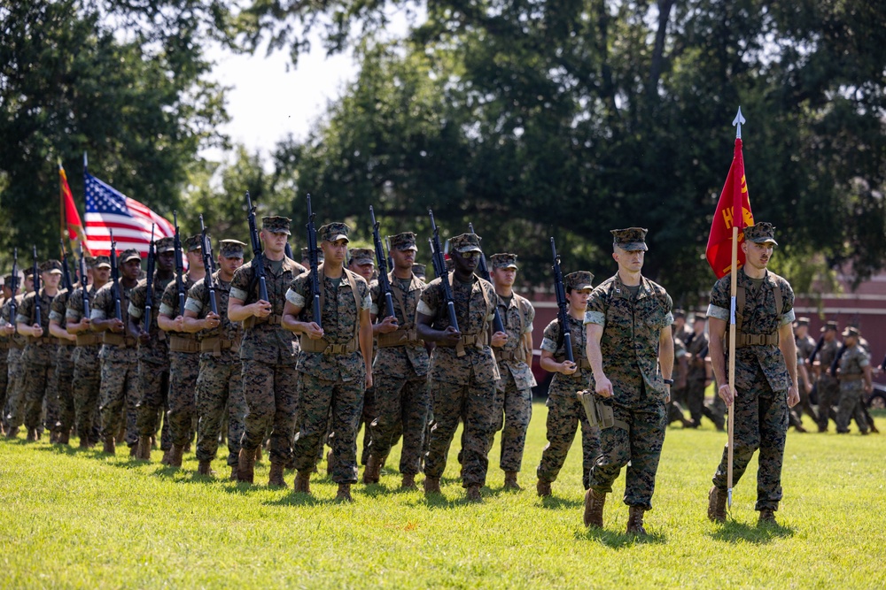 Security Battalion Change of Command