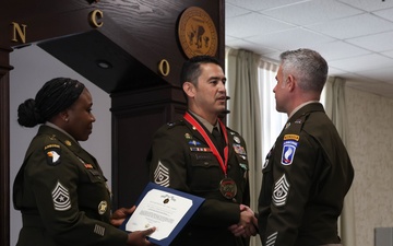 Vicenza military community hosts sergeant morales club induction ceremony