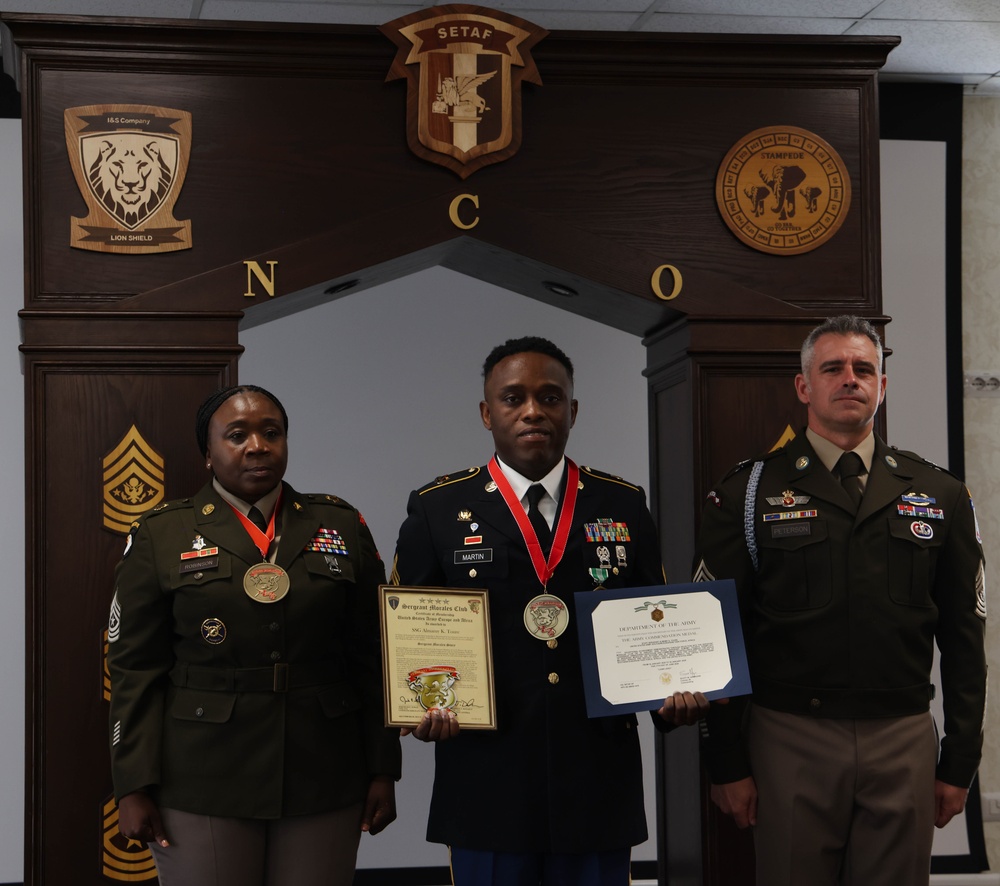 Vicenza military community hosts sergeant morales club induction ceremony