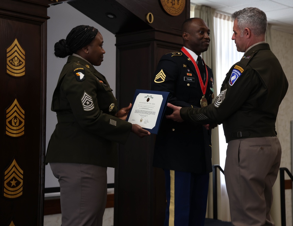 Vicenza military community hosts sergeant morales club induction ceremony