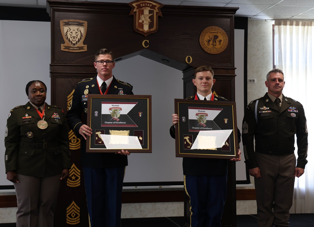 Vicenza military community hosts sergeant morales club induction ceremony