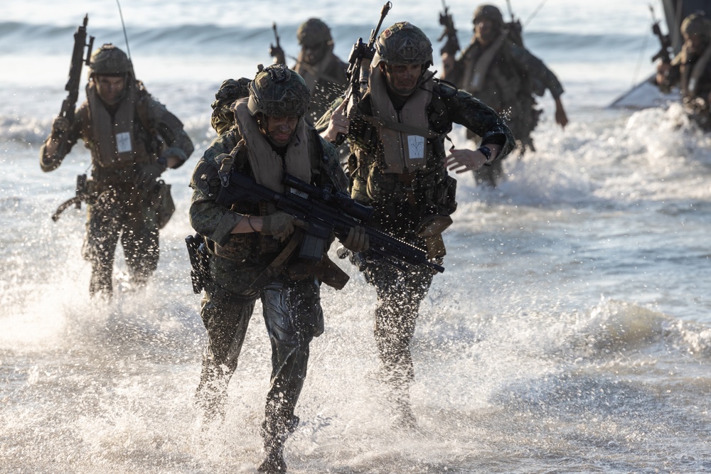 Atlantic Alliance 25 Amphibious Landing Rehearsal