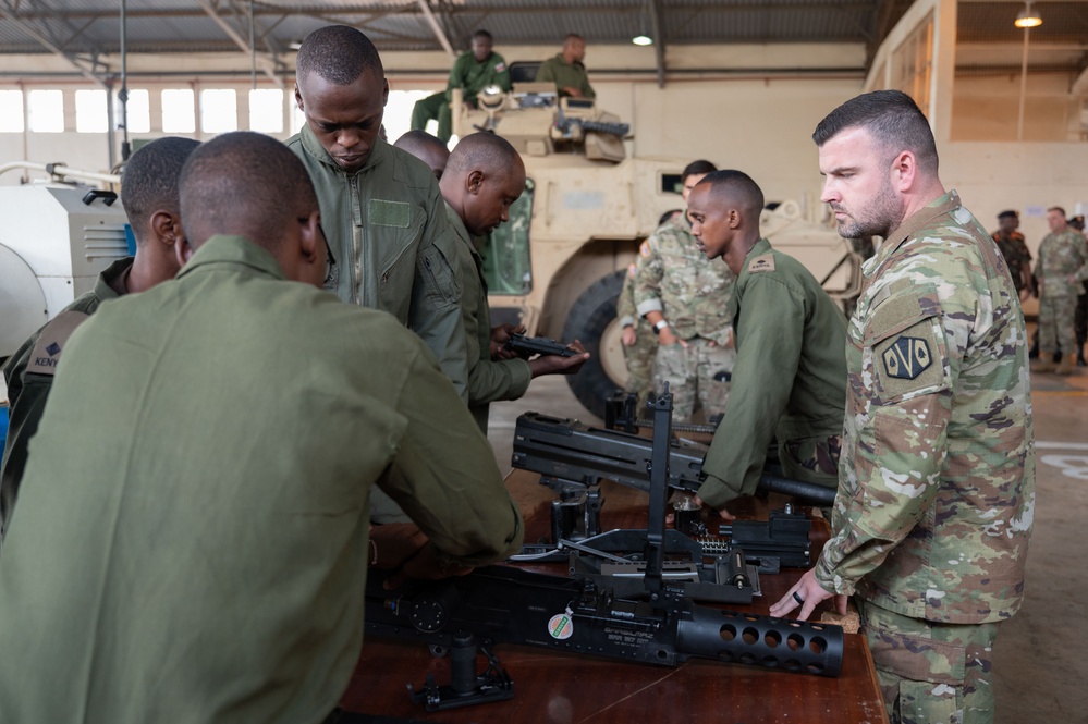 Massachusetts National Guard collaborates with Kenya Defence Forces on M1117 maintenance, strengthen long-standing partnership
