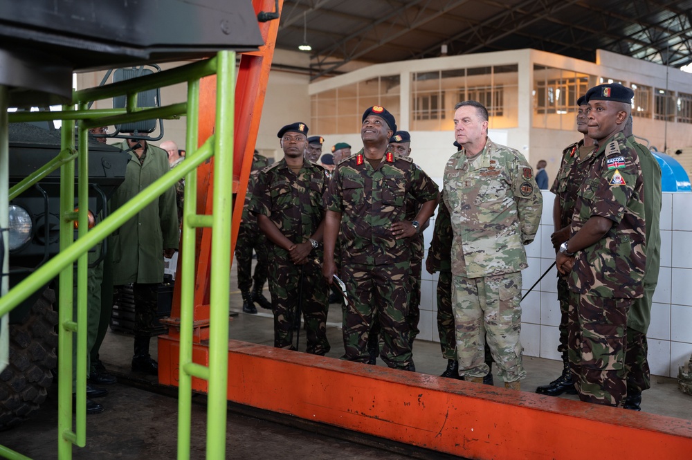 Massachusetts National Guard collaborates with Kenya Defence Forces on M1117 maintenance, strengthen long-standing partnership