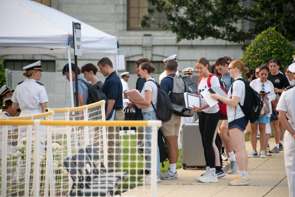 U.S. Naval Academy Class of 2029 Induction Day