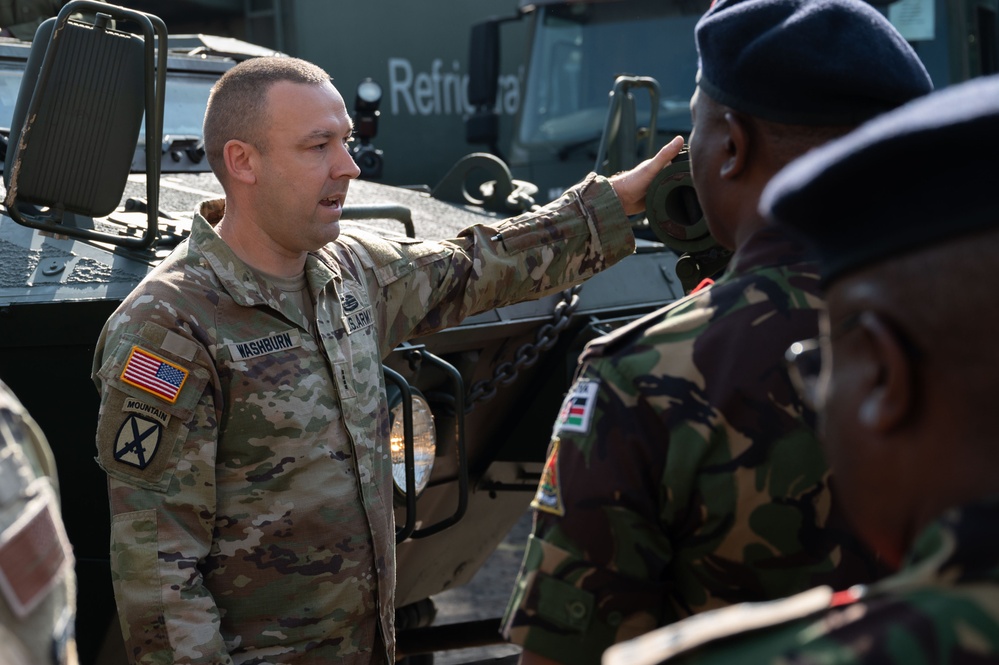 Massachusetts National Guard collaborates with Kenya Defence Forces on M1117 maintenance, strengthen long-standing partnership
