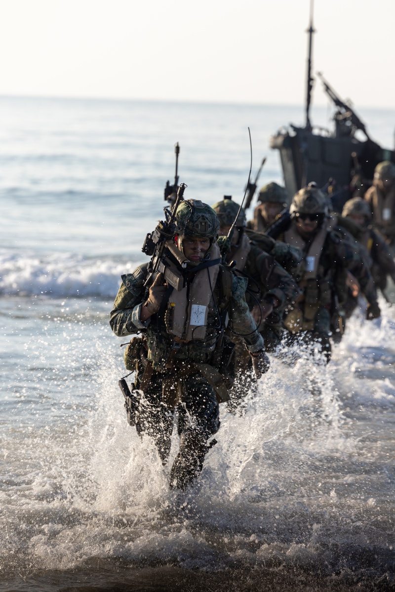 Atlantic Alliance 25 Amphibious Landing Rehearsal