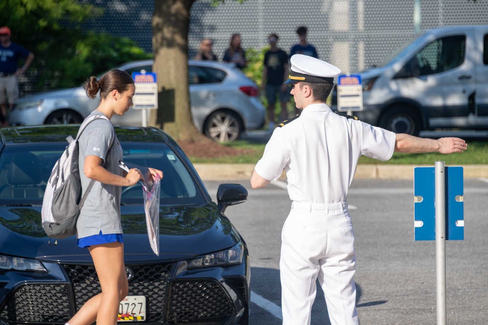 U.S. Naval Academy Class of 2029 Induction Day
