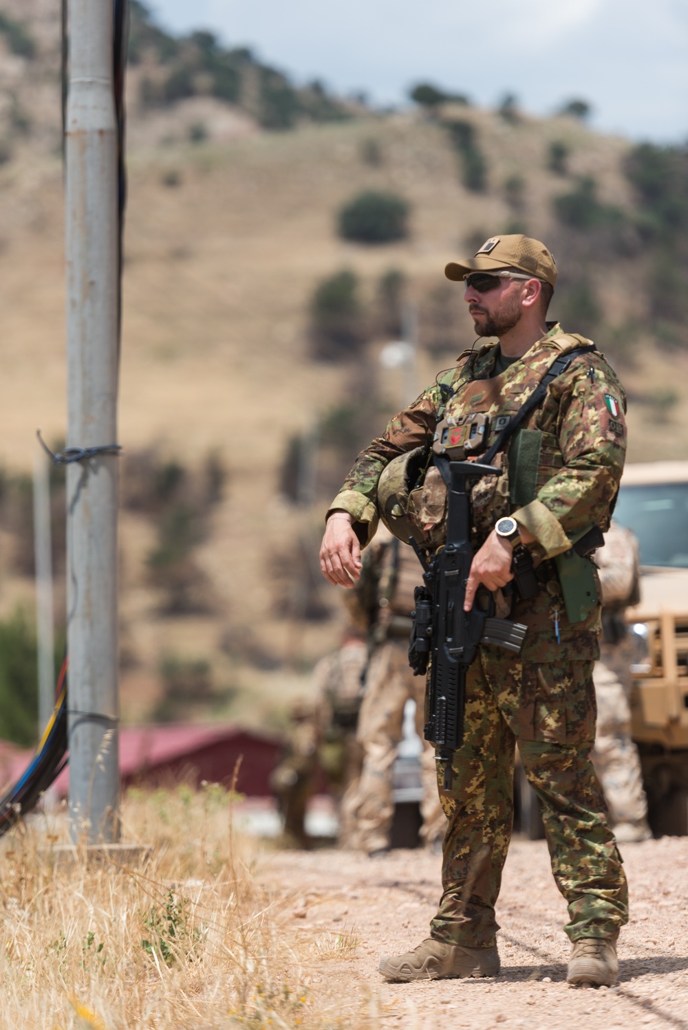 Coalition Advisors Visit Peshmerga Atrush Infantry Training Center