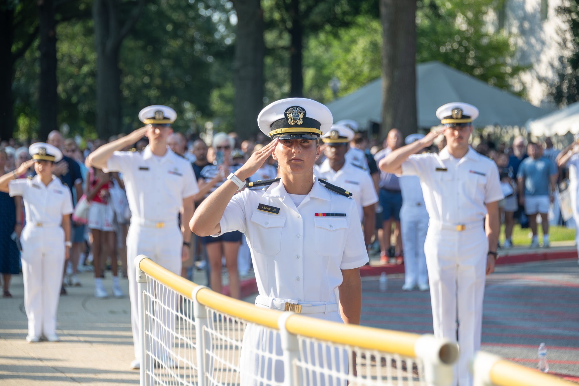 DVIDS - Images - U.S. Naval Academy Class of 2029 Induction Day