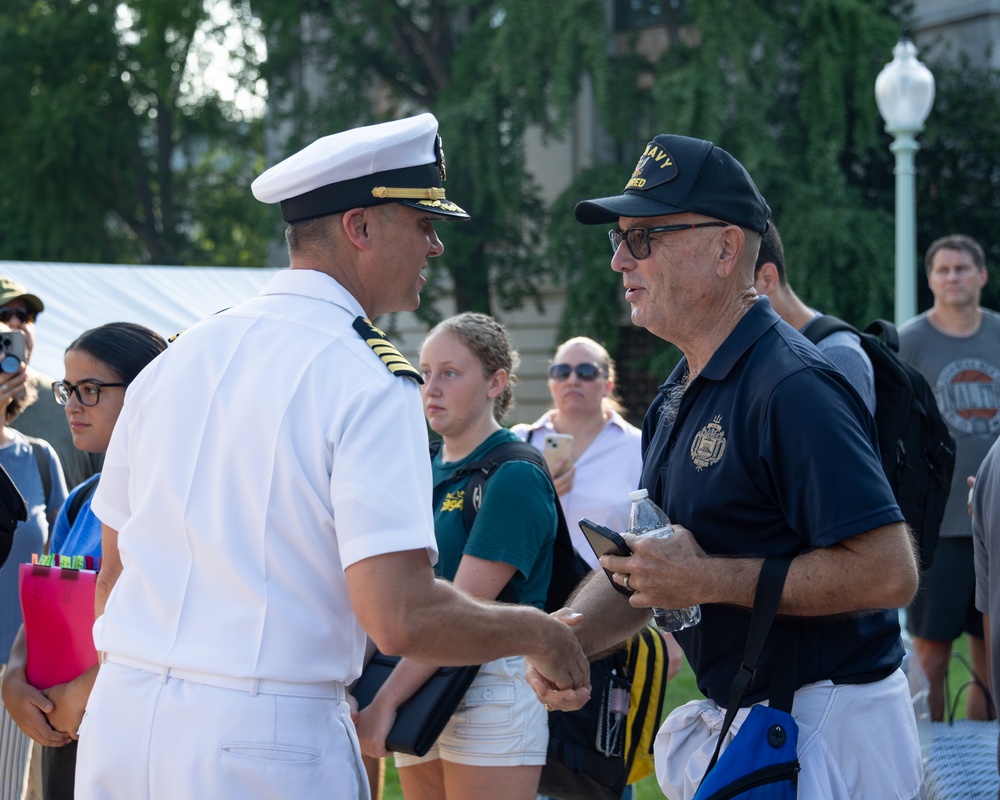 U.S. Naval Academy Class of 2029 Induction Day