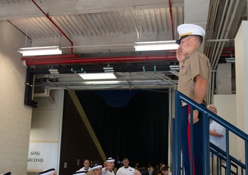 U.S. Naval Academy Class of 2029 Induction Day