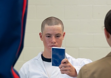 U.S. Naval Academy Class of 2029 Induction Day