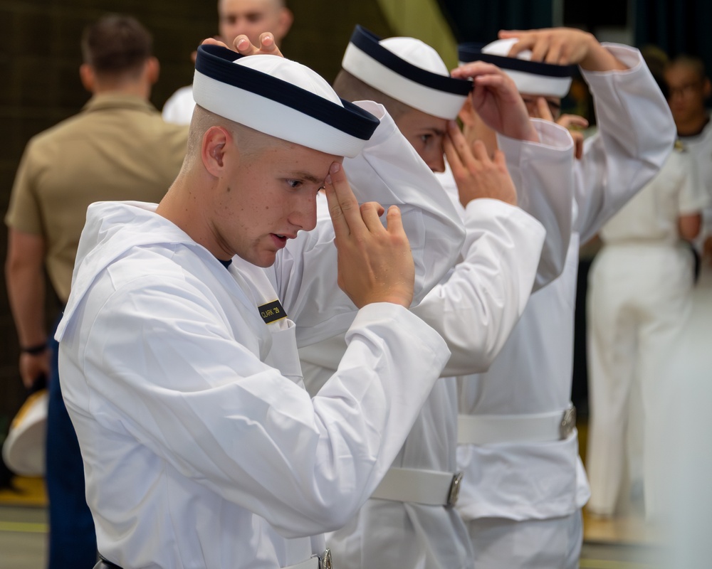 U.S. Naval Academy Class of 2029 Induction Day