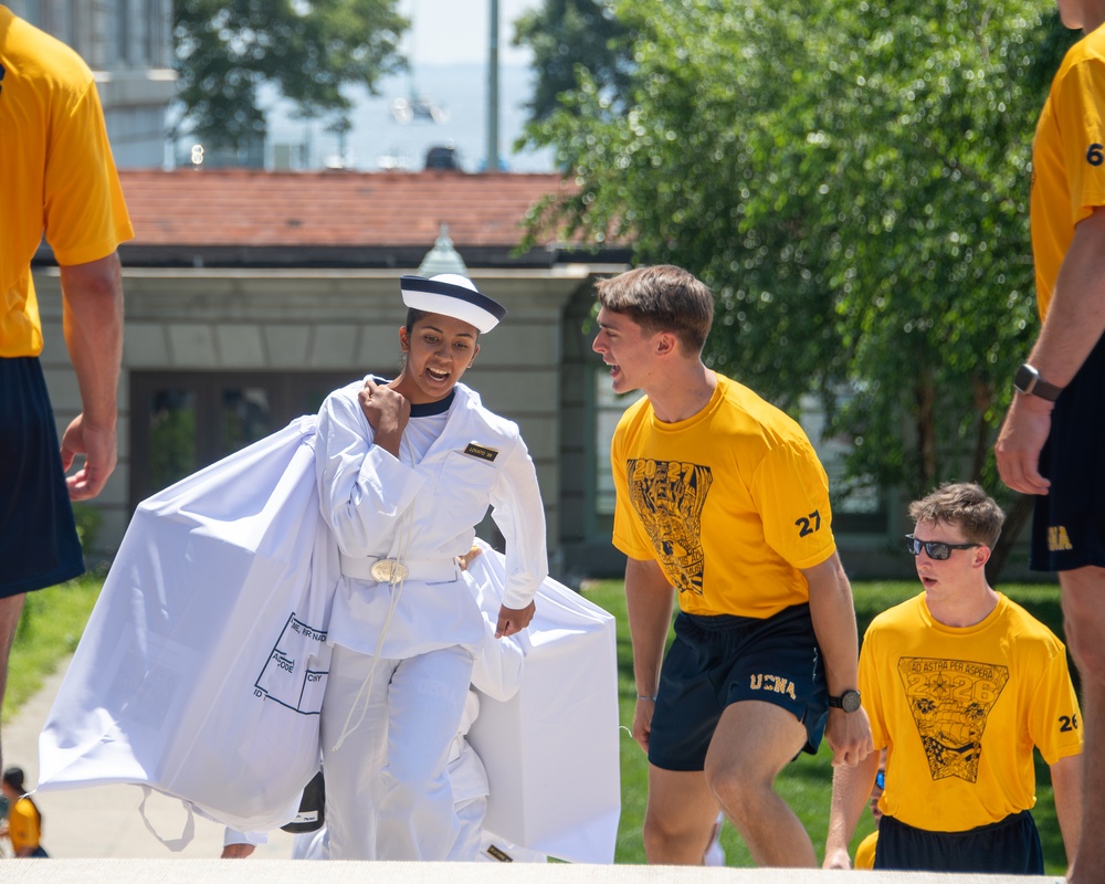 U.S. Naval Academy Class of 2029 Induction Day