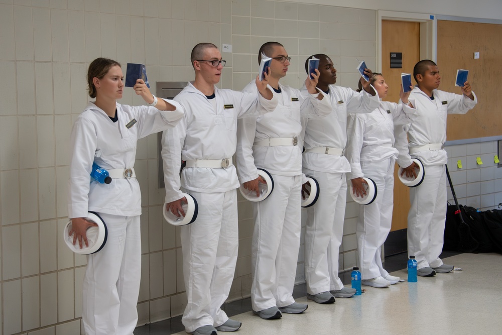 U.S. Naval Academy Class of 2029 Induction Day