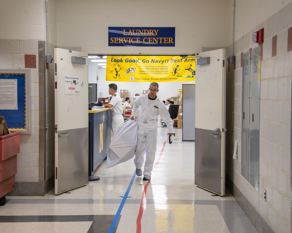 U.S. Naval Academy Class of 2029 Induction Day