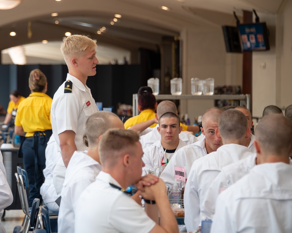 U.S. Naval Academy Class of 2029 Induction Day