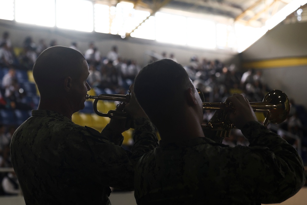 USFF Band Performs in Panama for CP25
