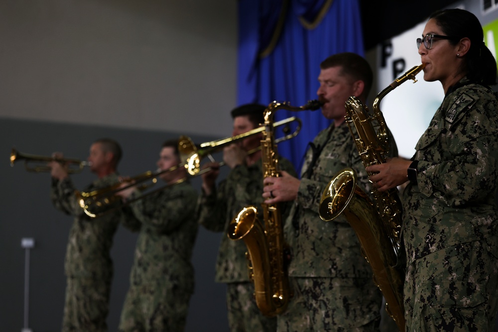 USFF Band Performs in Panama for CP25