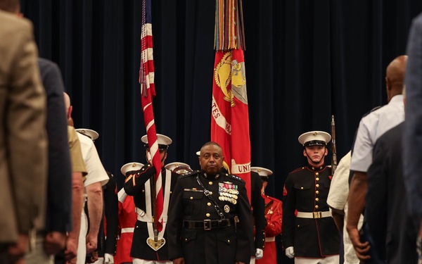 U.S. Marine Corps Lt. Gen. Dimitri Henry's Retirement Ceremony
